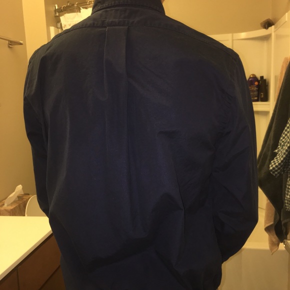 Men’s Ralph Lauren blue button down dress shirt - Picture 5 of 7